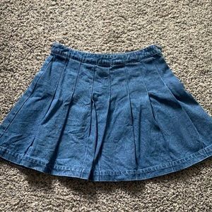 Forever 21 Jean skater skirt size Medium
